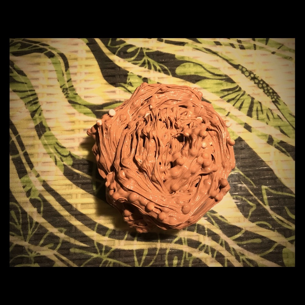 Chocolate cocoa foam ball slime!